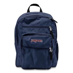 NAVY BLUE JANSPORT BACKPACK